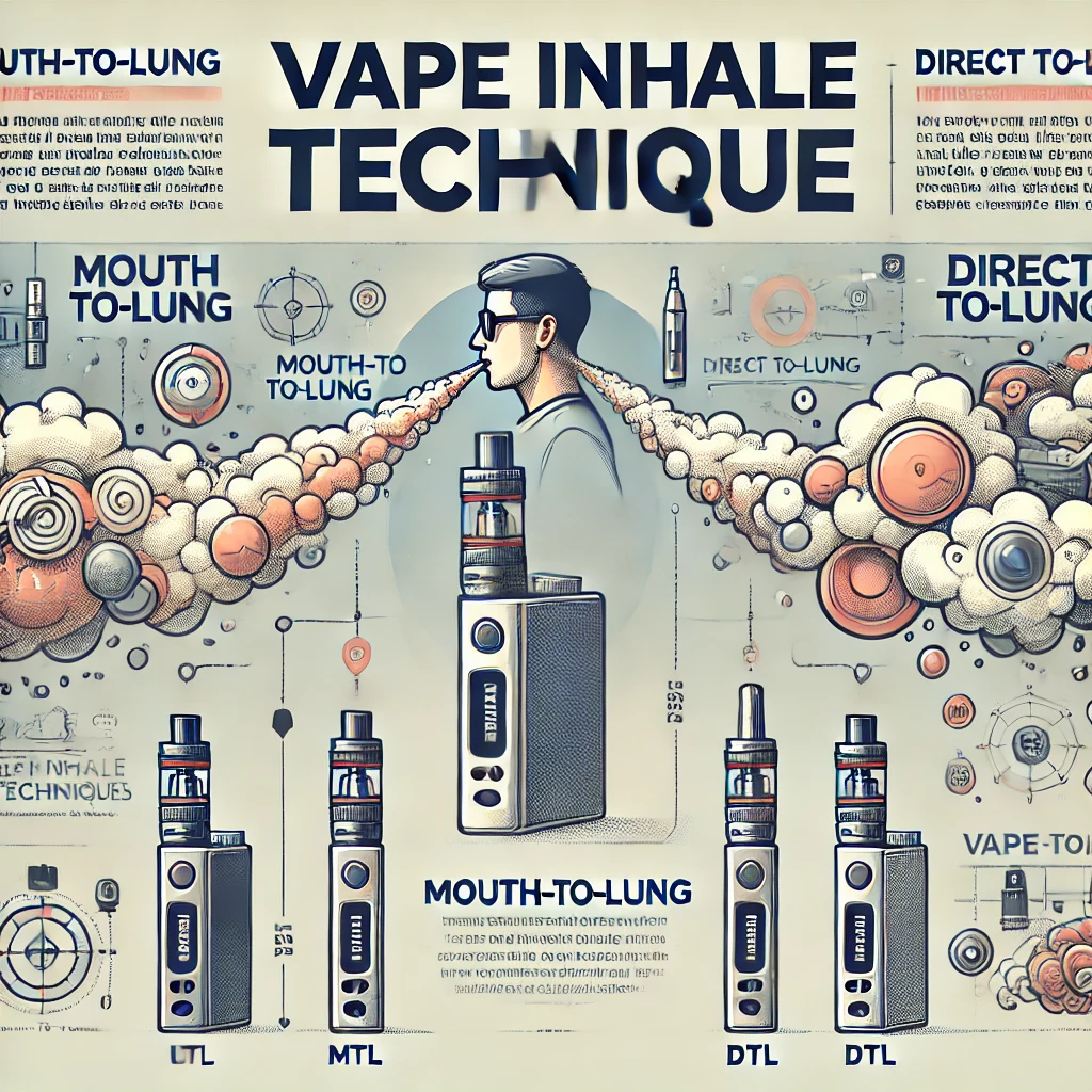 Jak správně inhalovat vape?